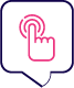 touch interactive icon