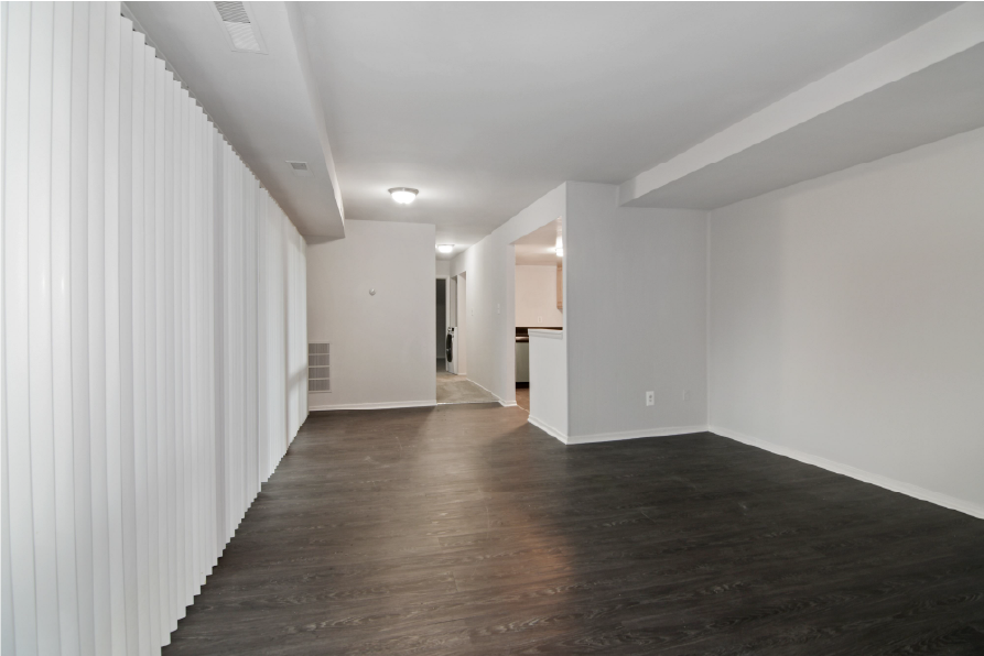 before photo of an empty room